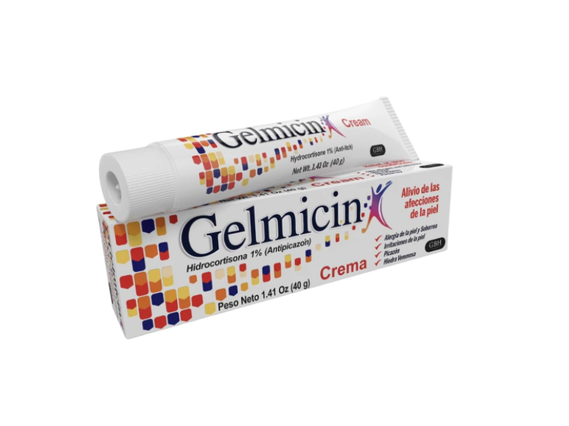 Gelmicin Topical Cream — multi-purpose skin care cream from Mexico